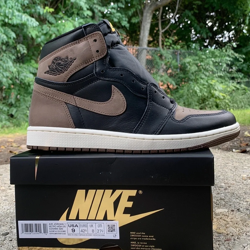 New Jordan 1 Retro High OG “Palomino “ Size 9 men 10.5 Women - Picture 5 of 17